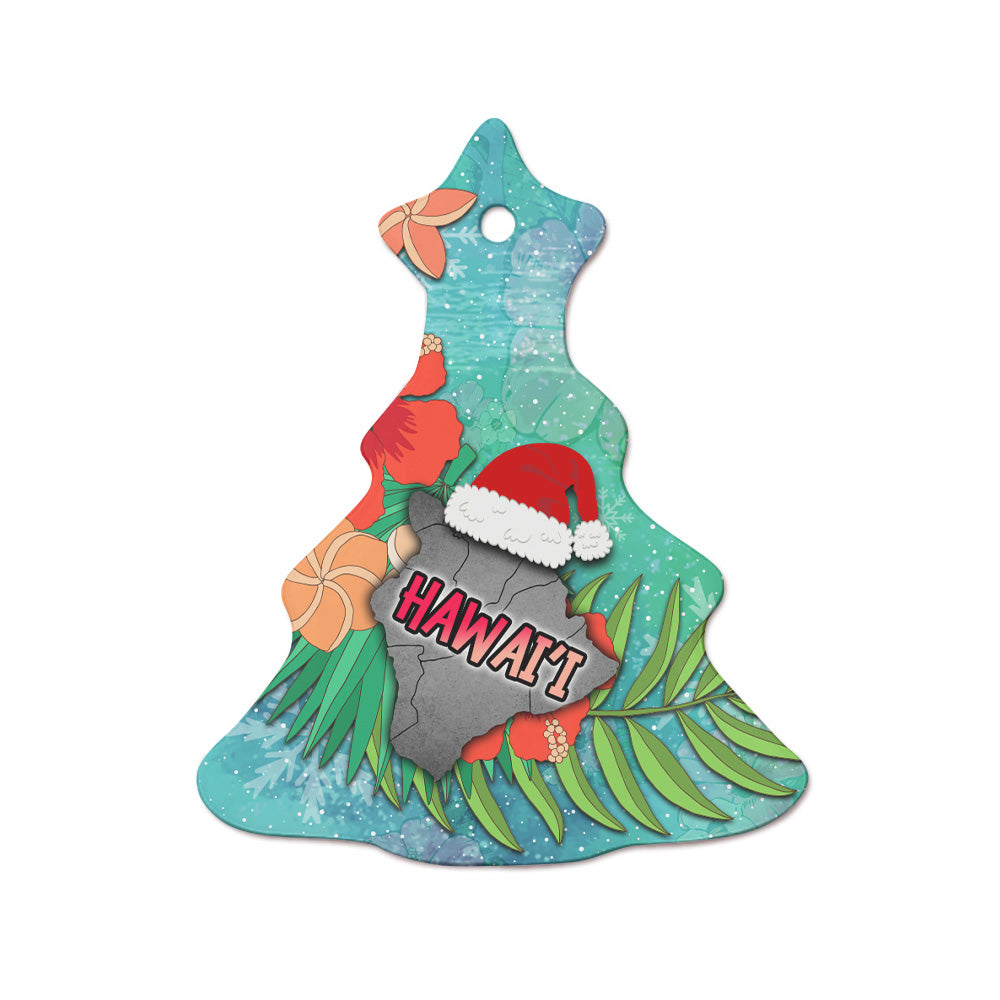 Hawaii Ceramic Ornament Christmas Hawai'i The Big Island