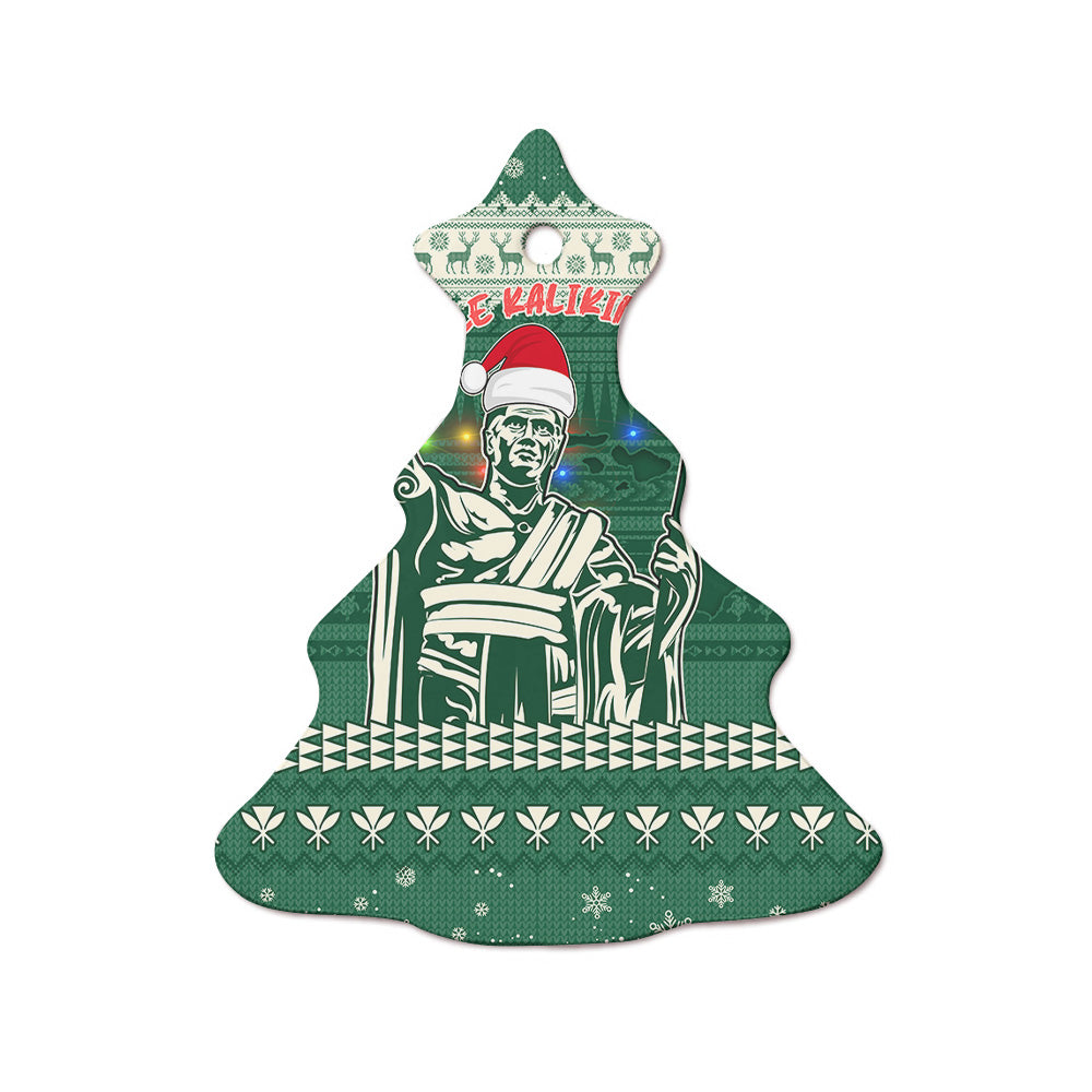 Hawaii Ceramic Ornament Christmas Hawaii King Christmas Hat