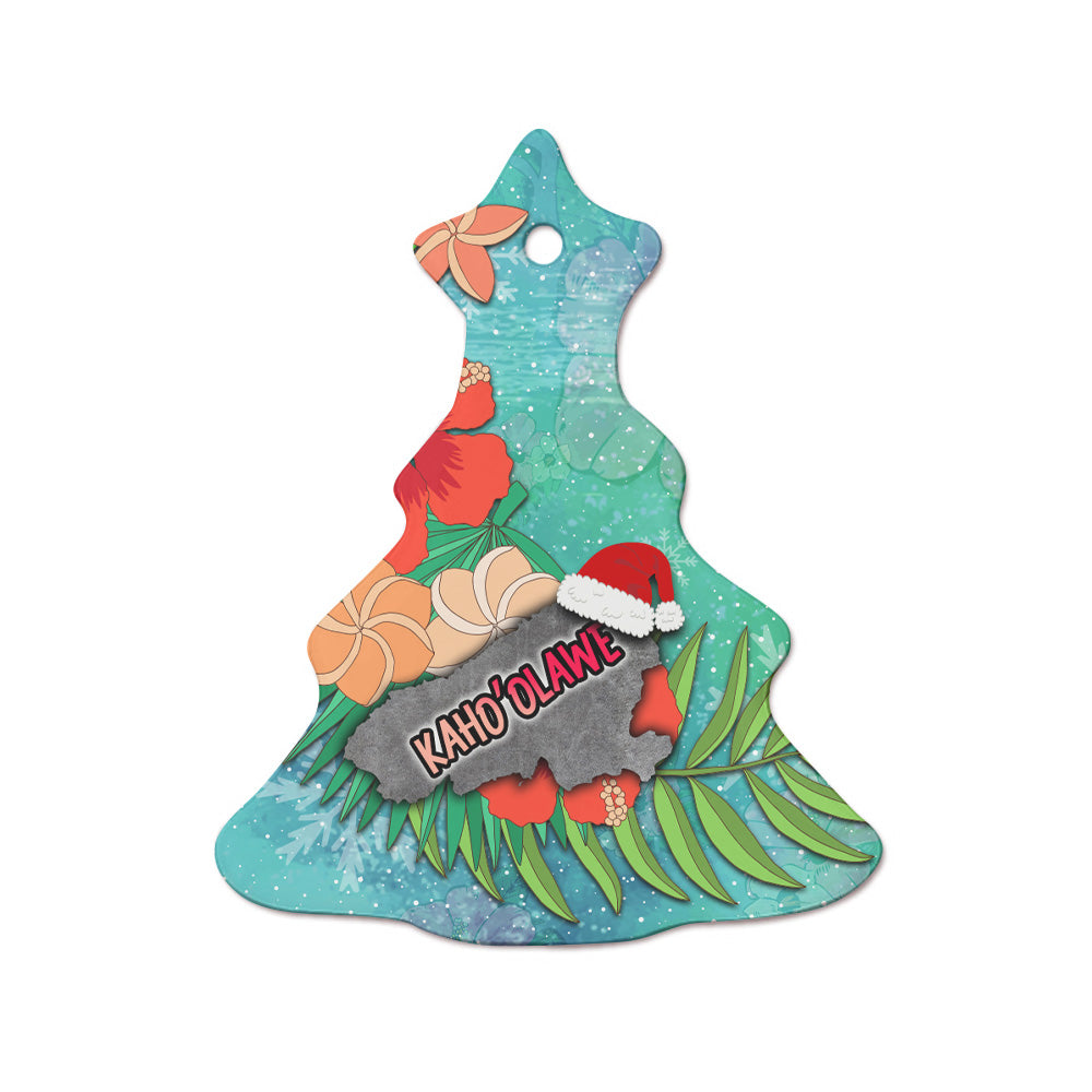 Hawaii Ceramic Ornament Christmas Kaho'olawe Island