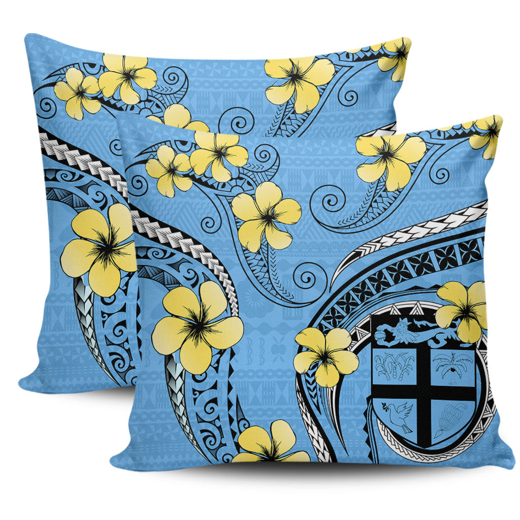 Fiji Pillow Cases Bula Style Plumeria Flower