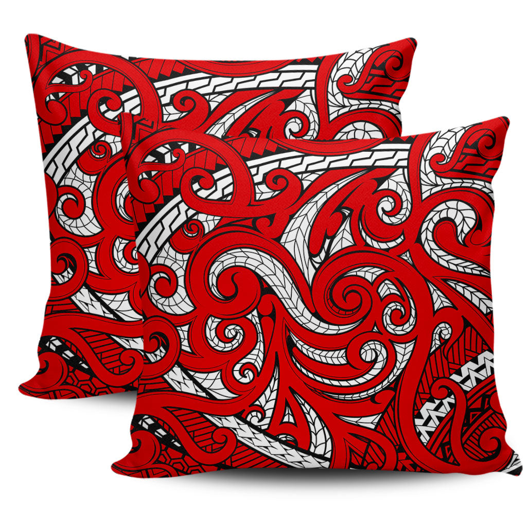 New Zealand Pillow Cover Maori Pattern