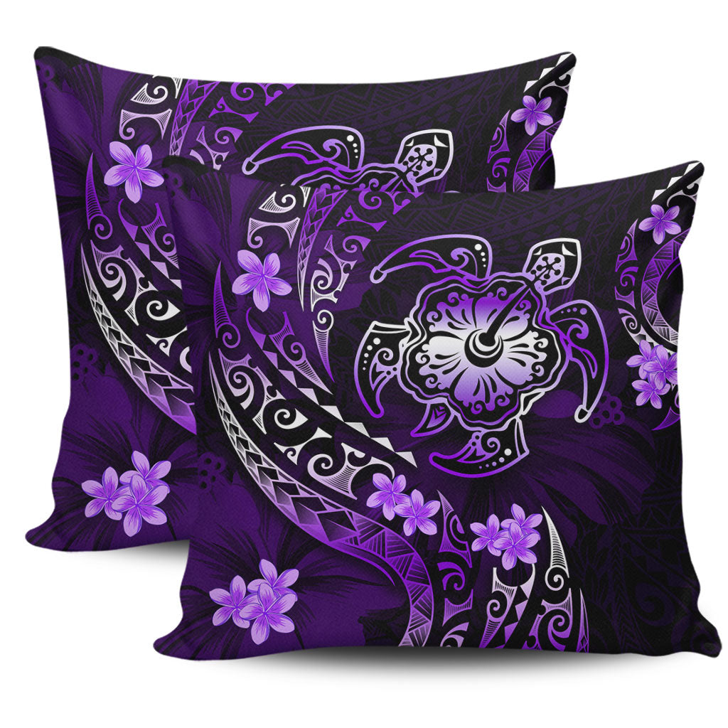 Hawaii Pillow Cases Kanaka Maoli Map With Turtle Tribal Polynesia Tattoo Luxury Design