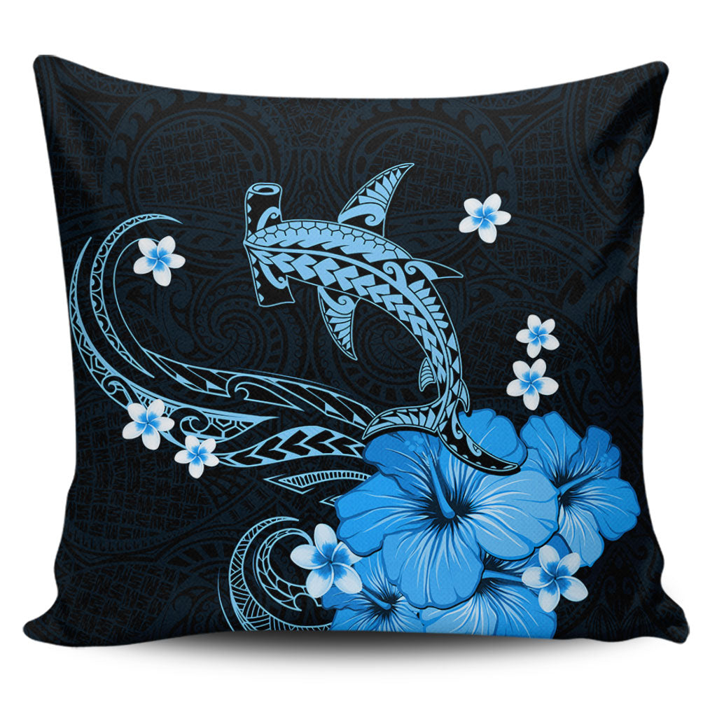 Hawaii Pillow Cover Shark Polynesia Tribal Tattoo