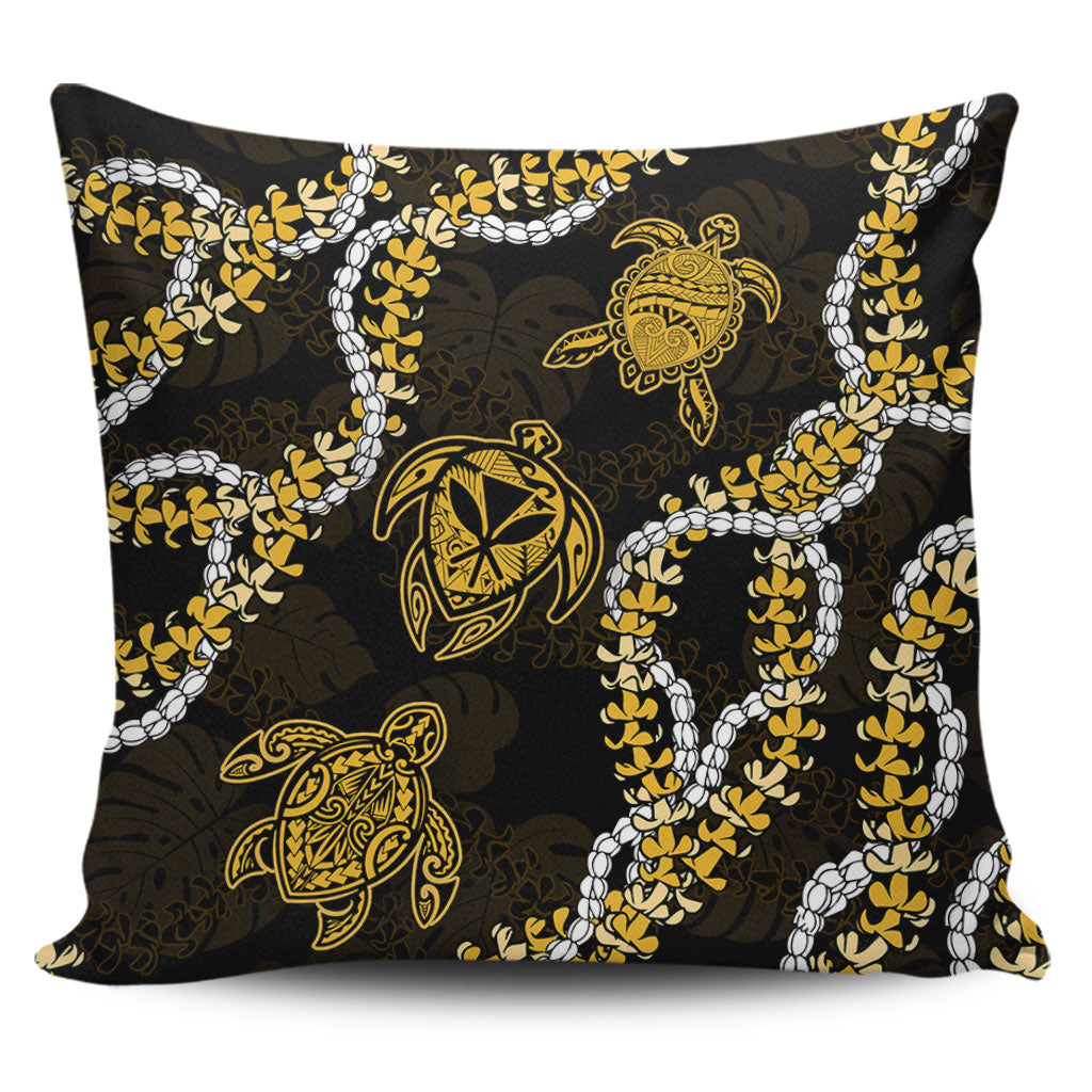 Hawaii Pillow Cover Kanaka Maoli Floral Puakenikeni Lei