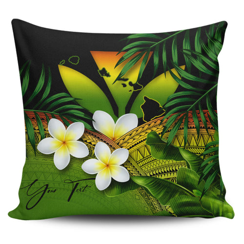 Hawaii Pillow Cover Custom Kanaka Polynesian Tropical