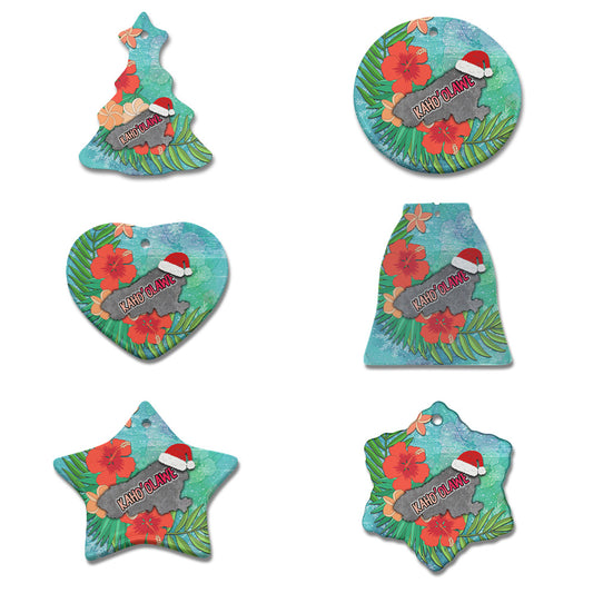 Hawaii Ceramic Ornament Christmas Kaho'olawe Island