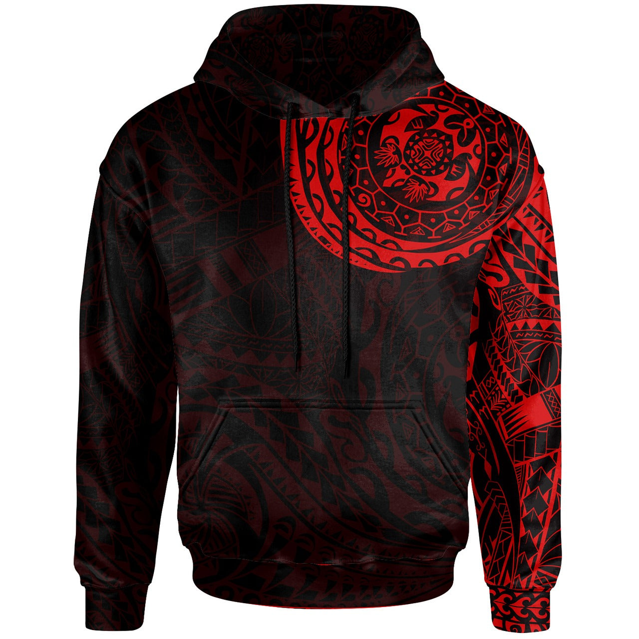 Polynesian Tattoo Style Hoodie Version 2.0