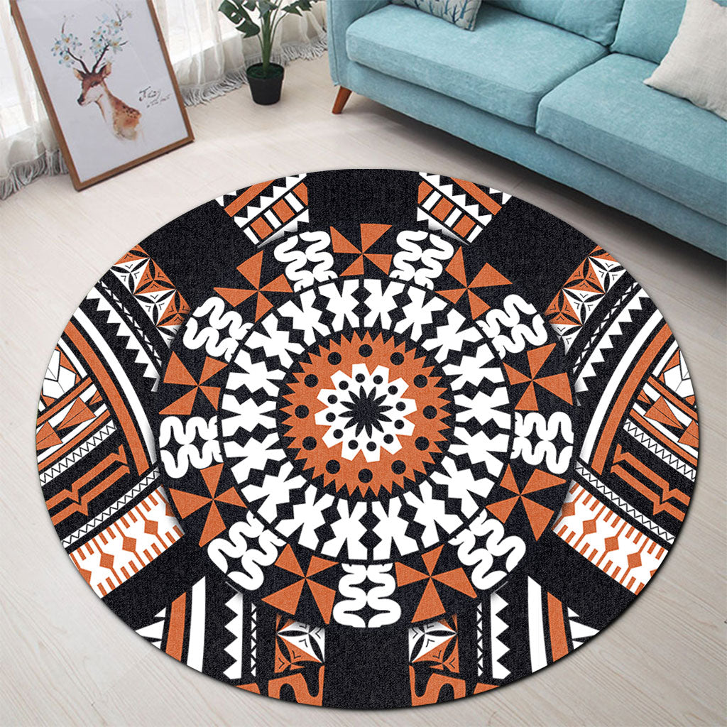 Fiji Round Rug Bula Islands