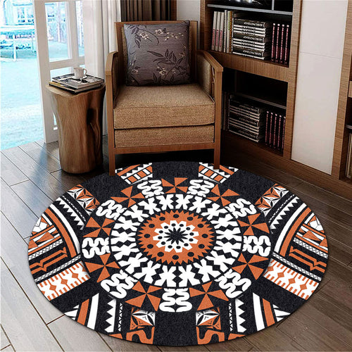 Fiji Round Rug Bula Islands