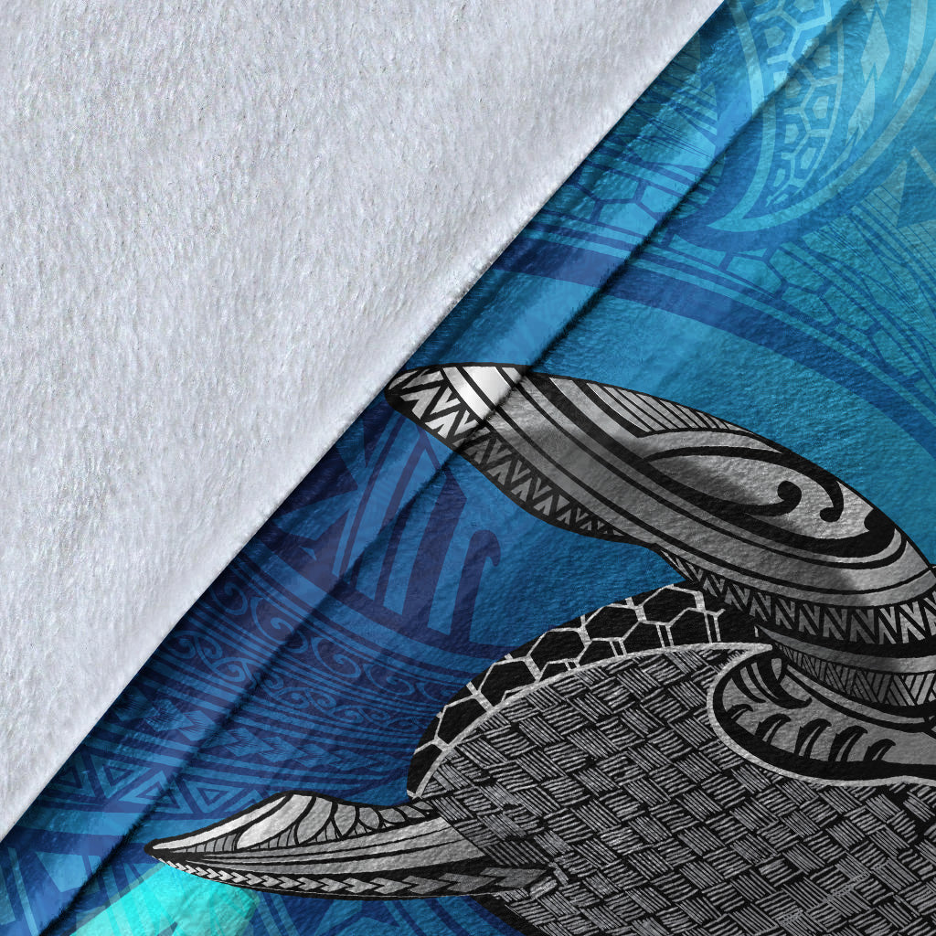 Hawaii Premium Blanket Aloha Turtle Ocean Style