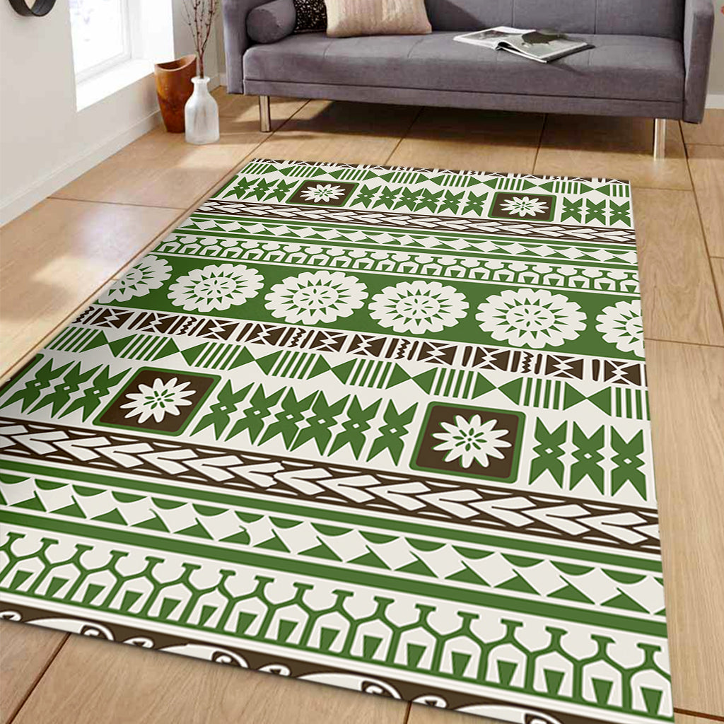 Fiji Area Rug Tapa Pattern