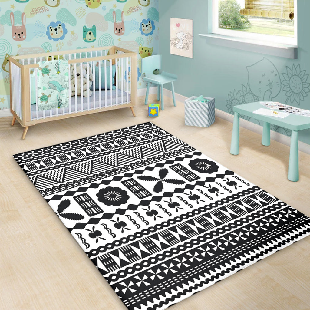 Fiji Area Rug Bula Pattern