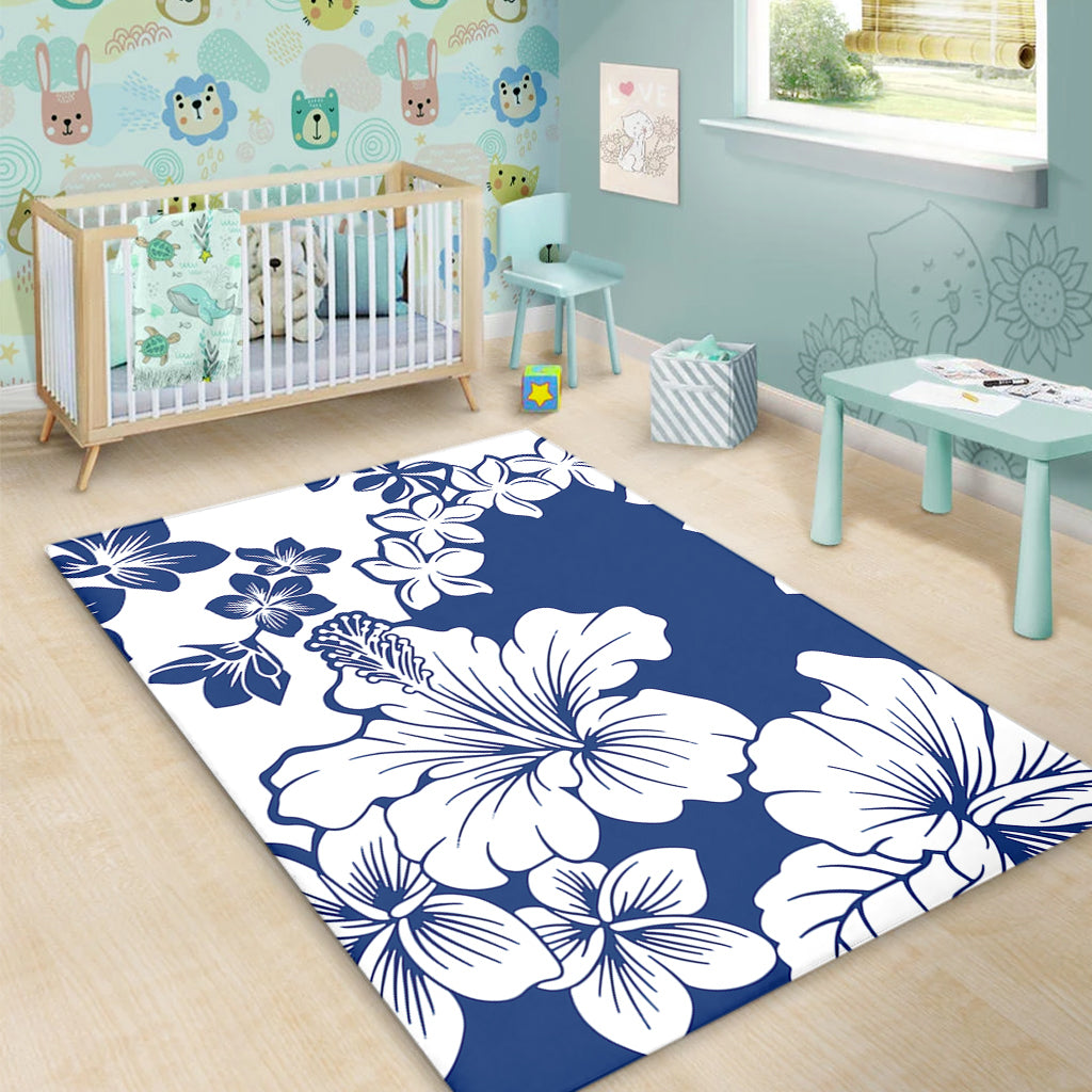 Hawaii Area Rug Polynesia Fabric Floral