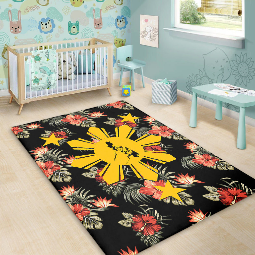 Philippines Filipinos Area Rug Tropical Summer Beach