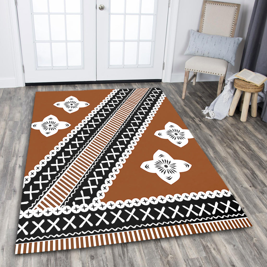 Fiji Area Rug Tapa Clothes