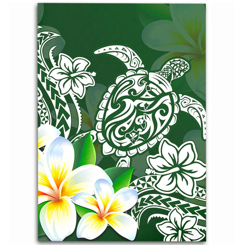 Hawaii Area Rug Polynesian Turtle Tattoo Plumeria Original Style
