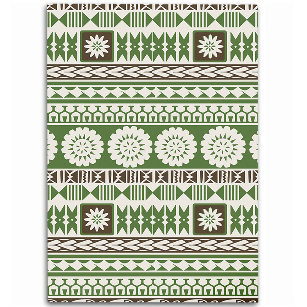 Fiji Area Rug Tapa Pattern
