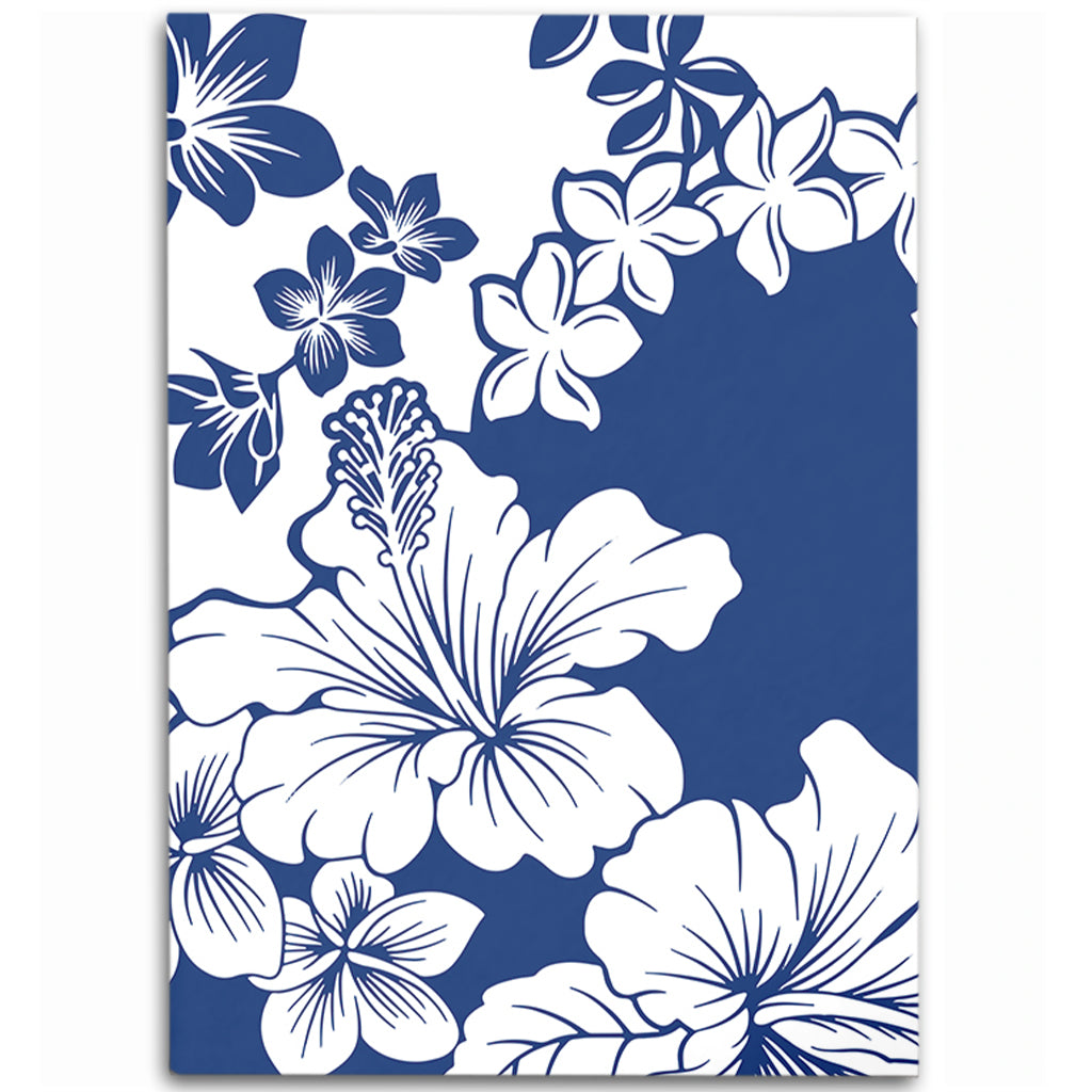 Hawaii Area Rug Polynesia Fabric Floral