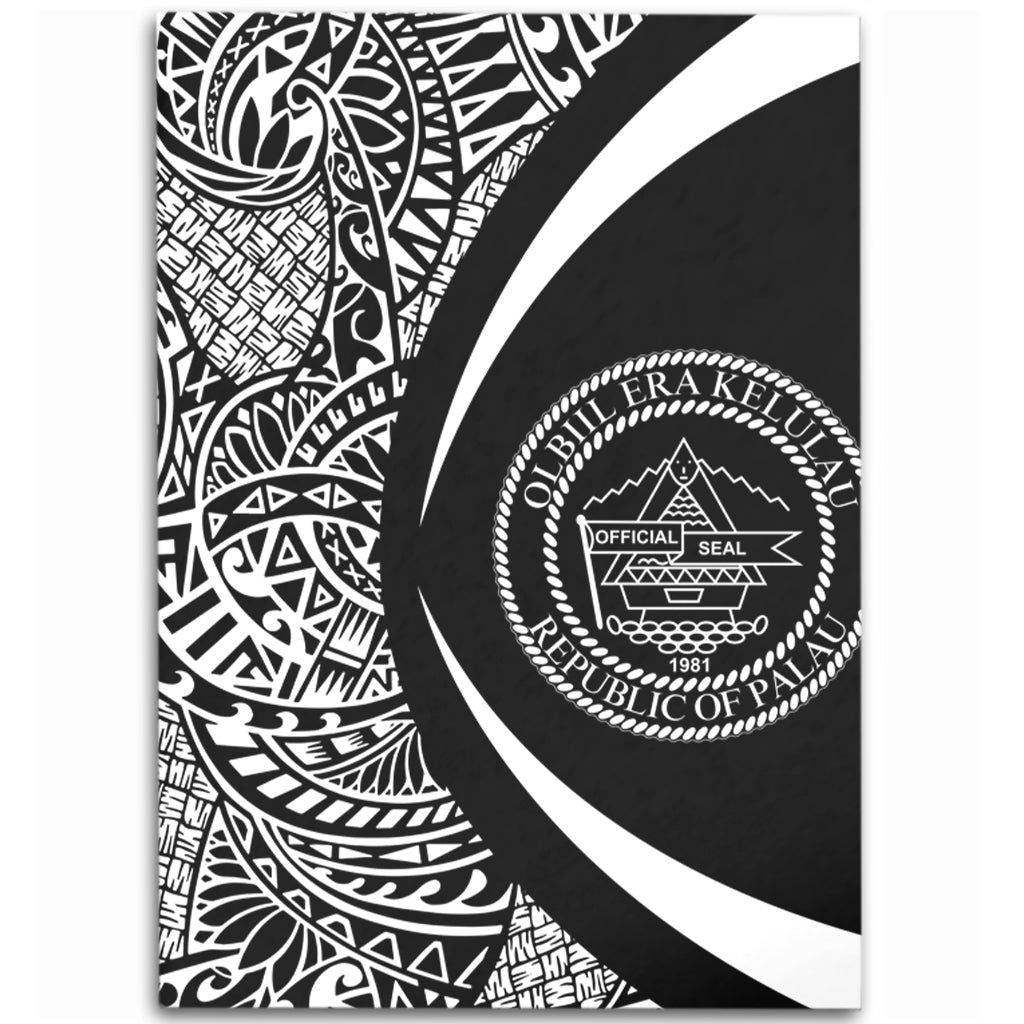 Palau Area Rug Lauhala White Circle Style
