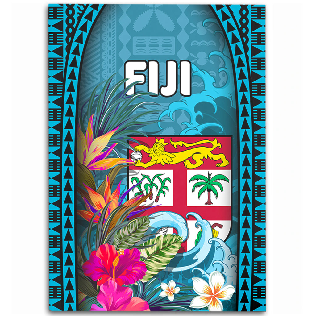 Fiji Area Rug Bula Islands Wave Tropical
