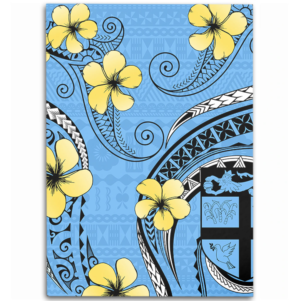 Fiji Area Rug Bula Style Plumeria Flower