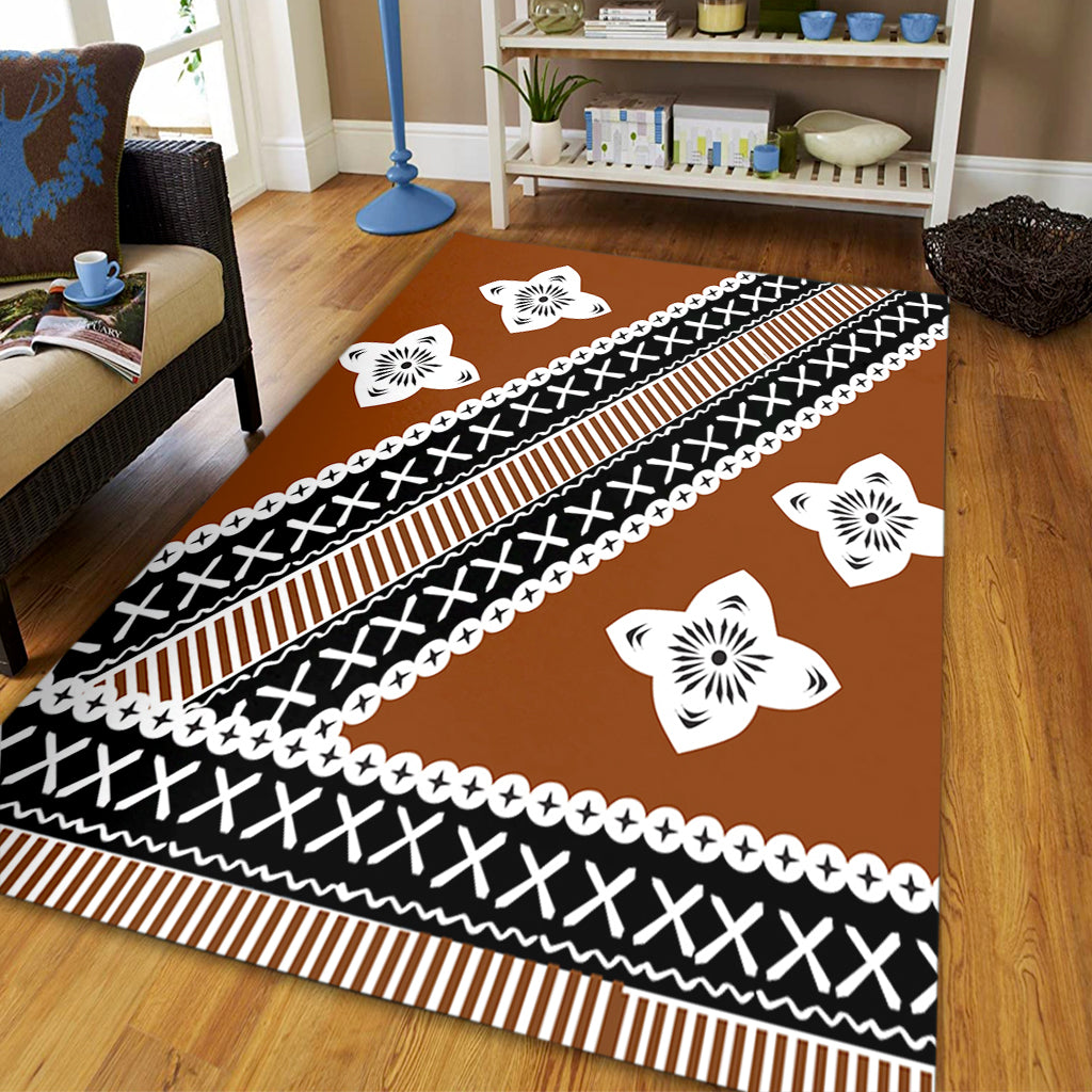 Fiji Area Rug Tapa Clothes