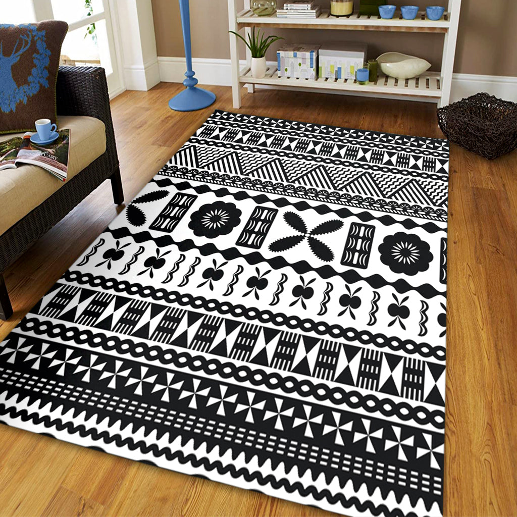 Fiji Area Rug Bula Pattern