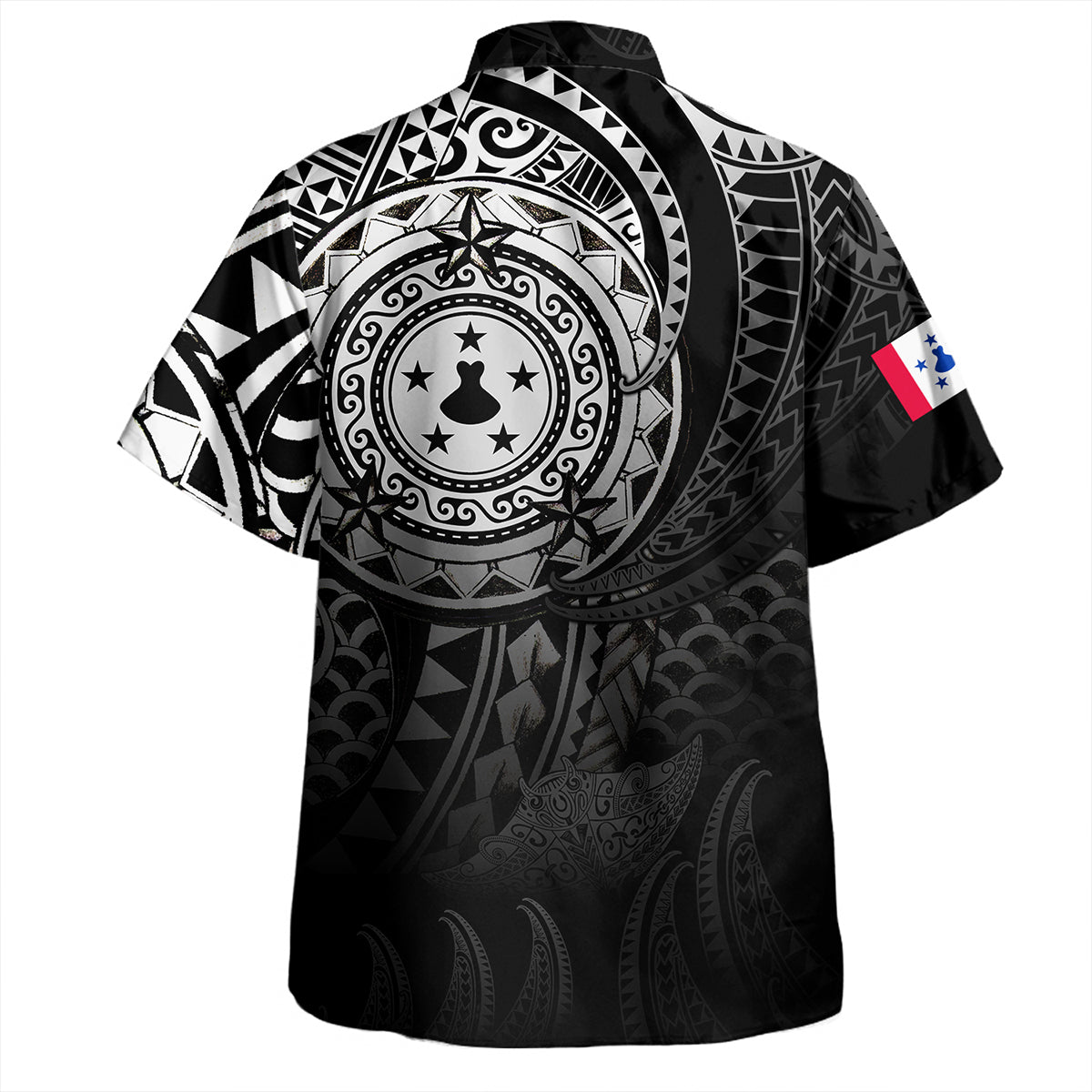 Tahiti Hawaiian Shirt Tahitian Tribal Tattoos Style