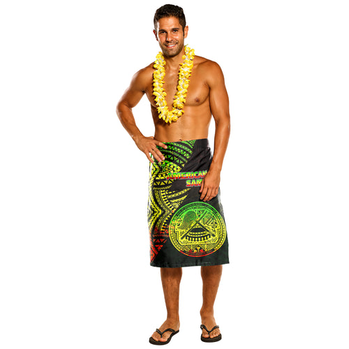 American Samoa Flash Style Reggae Lavalava