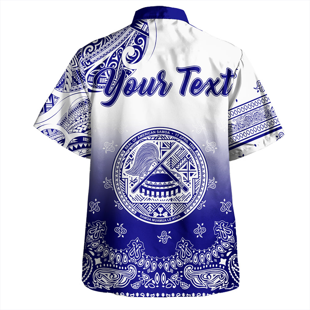 Samoa Hawaiian Shirt Custom American Samoa Pattern With Paisley Style