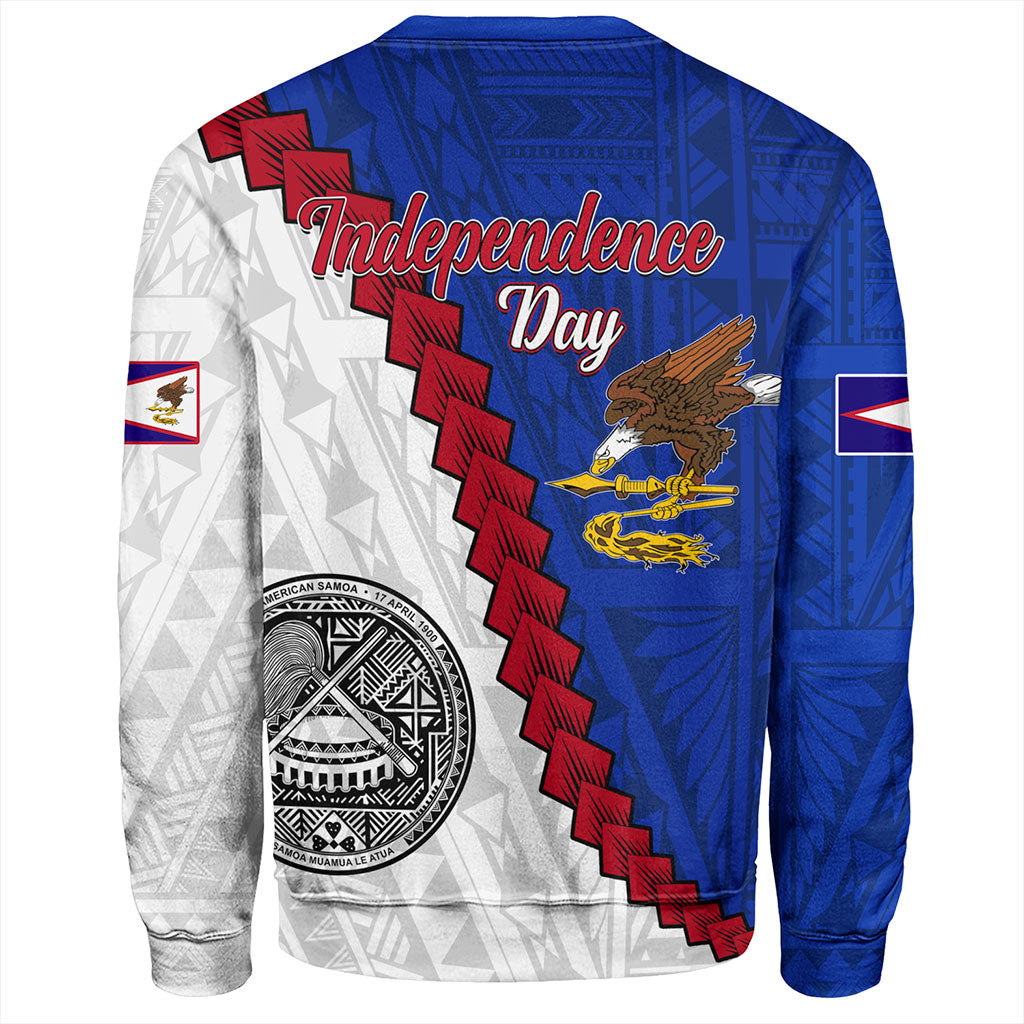American Samoa Sweatshirt Polynesian With Flag Independence Day