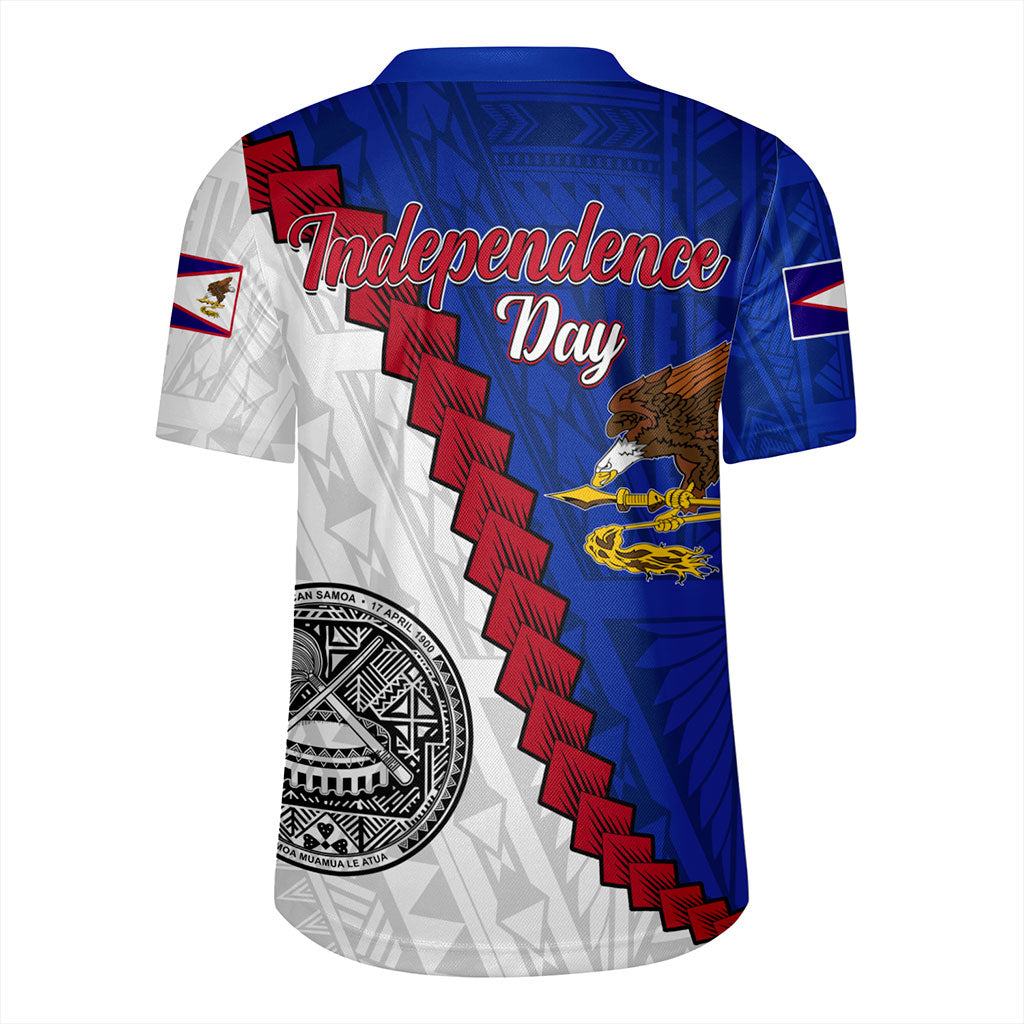 American Samoa Rugby Jersey Polynesian With Flag Independence Day