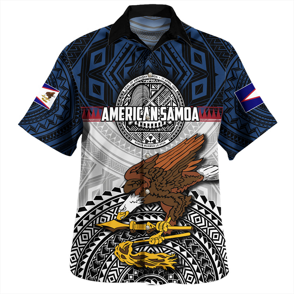 Samoa Hawaiian Shirt Seal Of American Samoa Polynesian