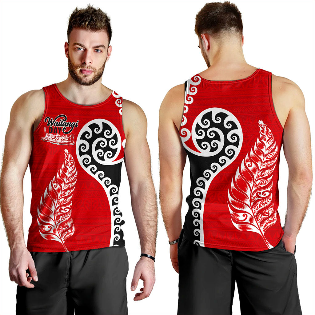 New Zealand Tank Top Aotearoa Maori Waitangi Day