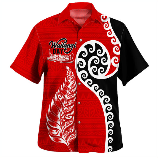New Zealand Hawaiian Shirt Aotearoa Maori Waitangi Day