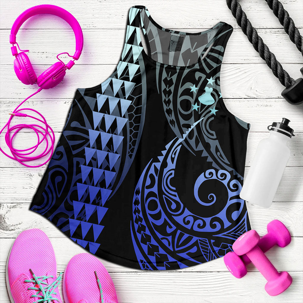 Austral Islands Women Tank Kakau Style