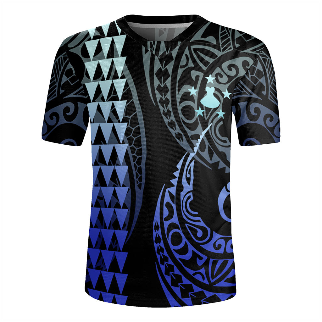 Austral Islands Rugby Jersey Kakau Style