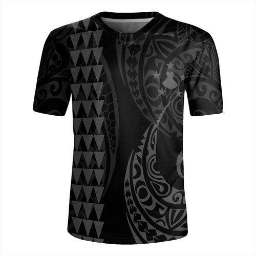 Austral Islands Rugby Jersey Kakau Style