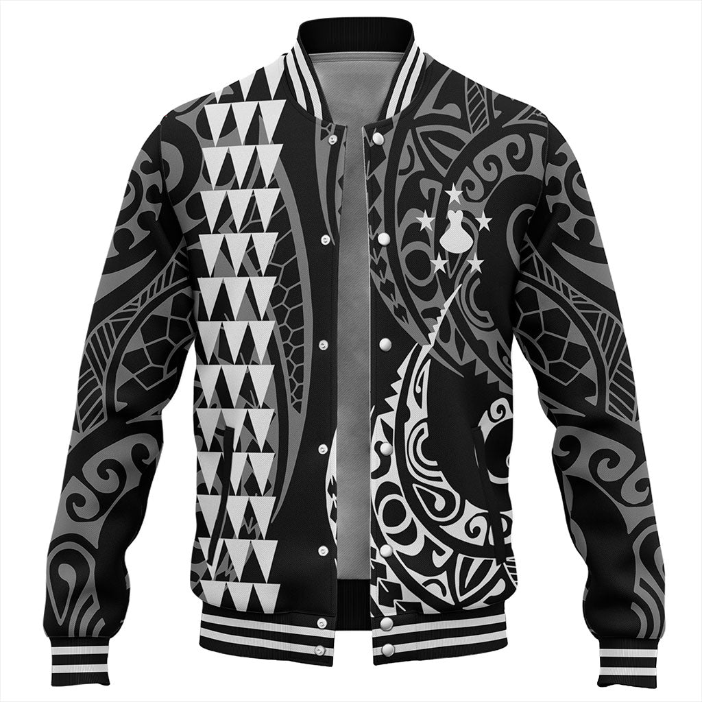 Austral Islands Baseball Jacket Kakau Style Ver.1