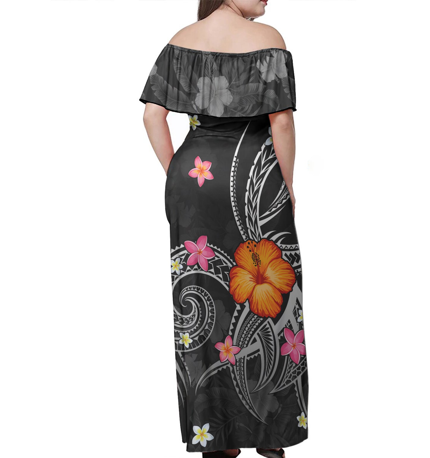 Philippines Filipinos Custom Personalised Woman Off Shoulder Long Dress Legend of Philippines
