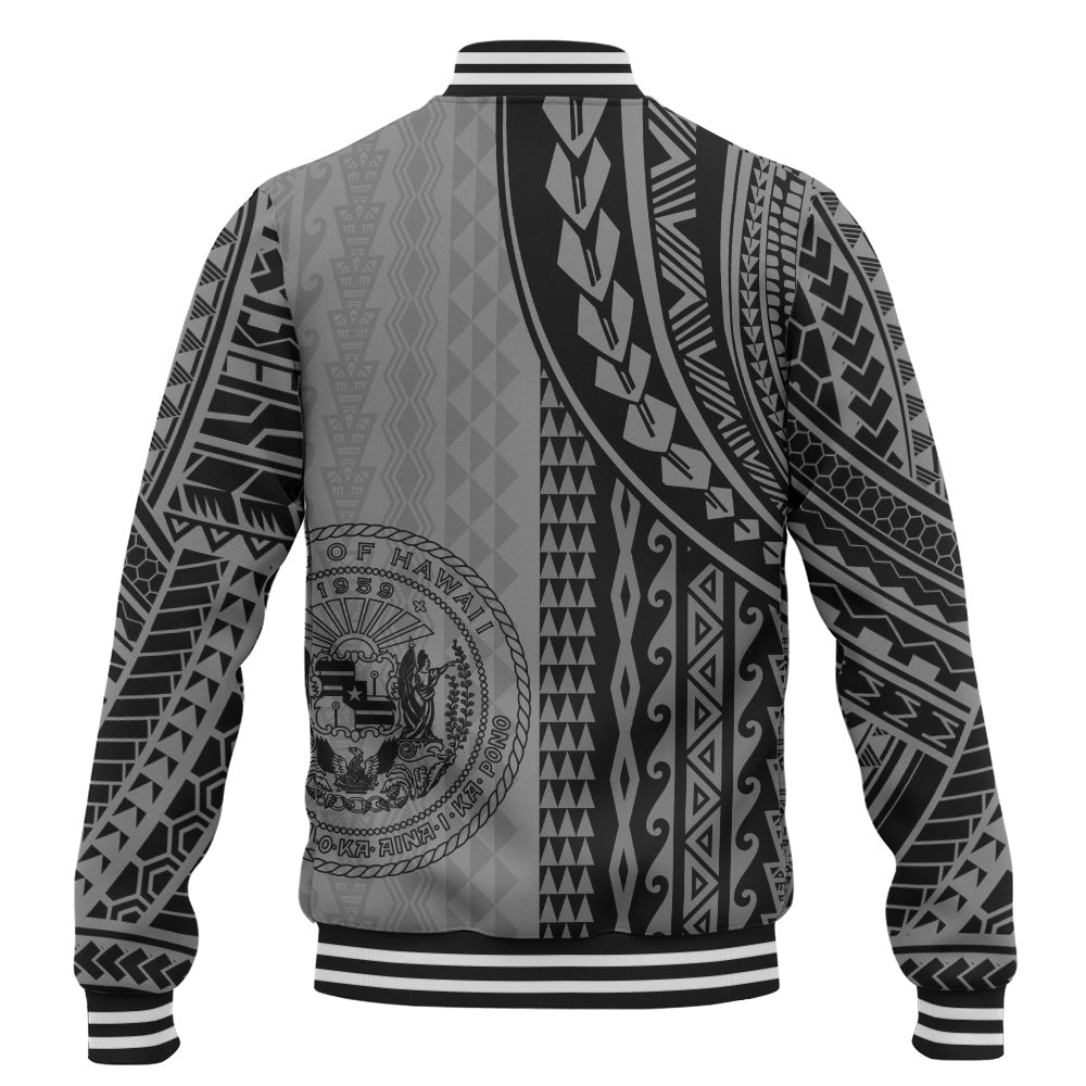 Hawaii Baseball Jacket Polynesian Tattoo