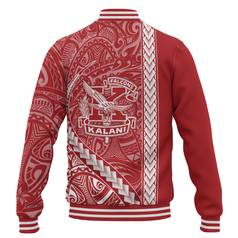 Kalani High School Baseball Jacket Tribal Polynesian Pride Style