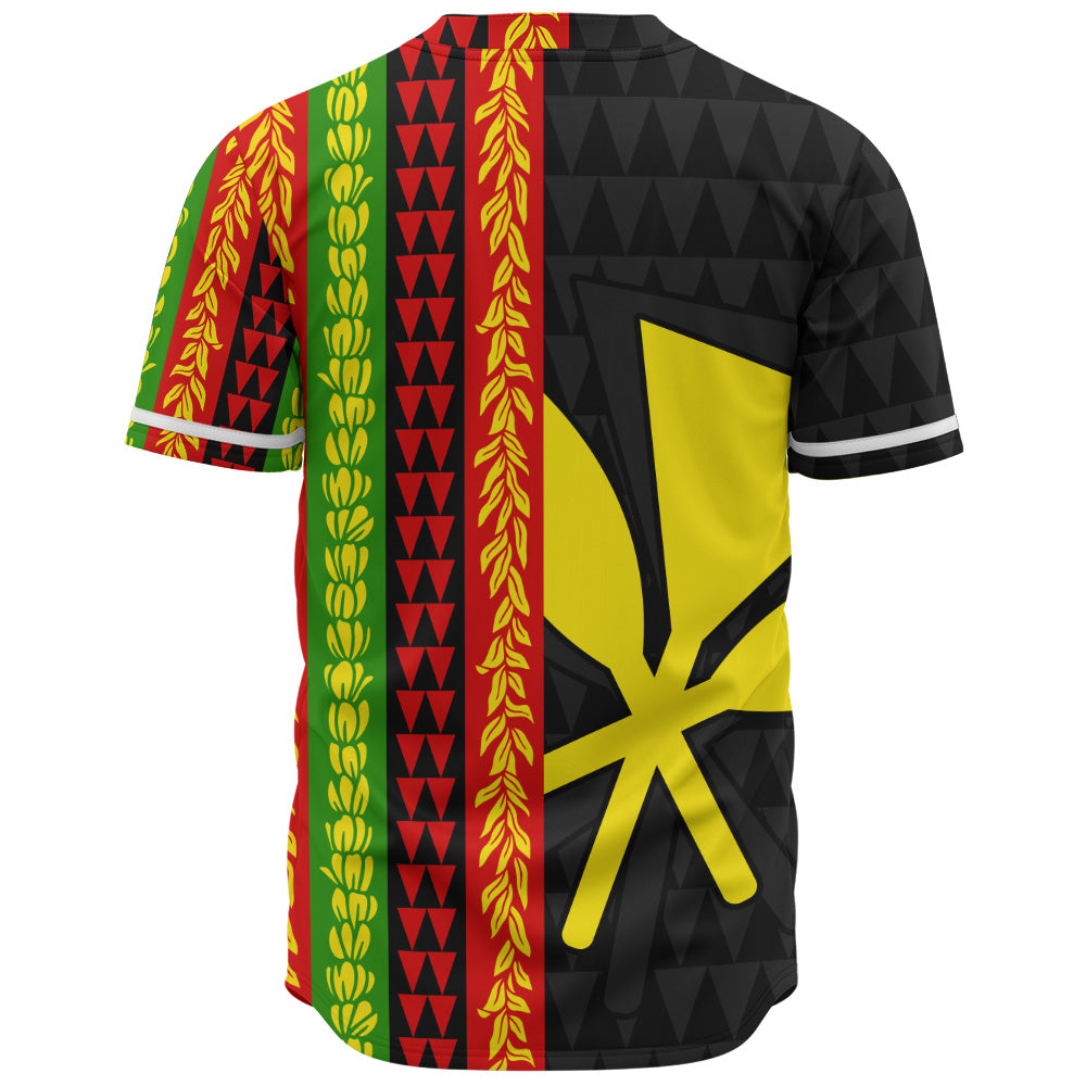 Hawaii Baseball Shirt Flag Tribal Stripe Island Pride Style