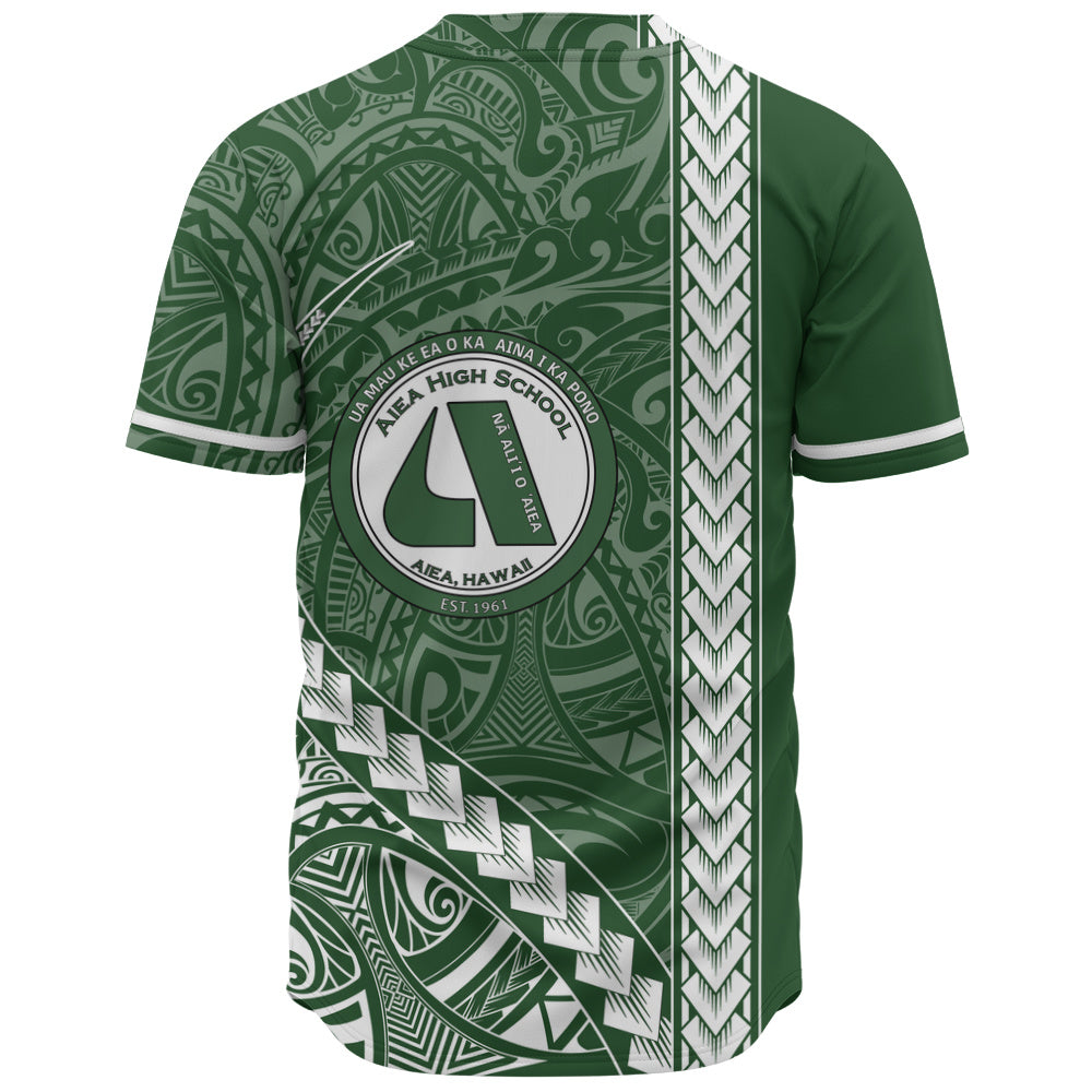 ʻAiea High School Baseball Shirt Tribal Polynesian Pride Style