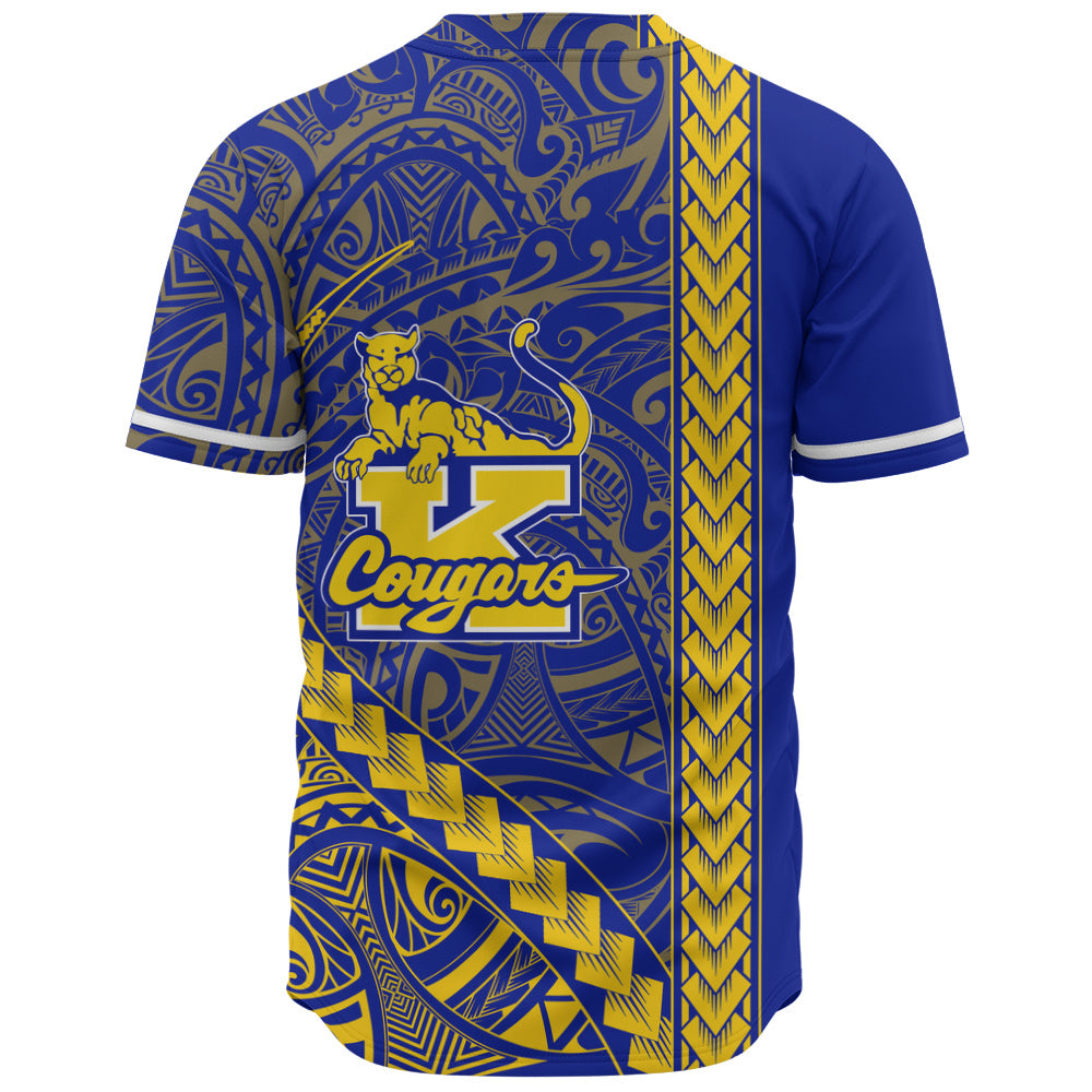 Henry J. Kaiser High School (Hawaii) Baseball Shirt Tribal Polynesian Pride Style