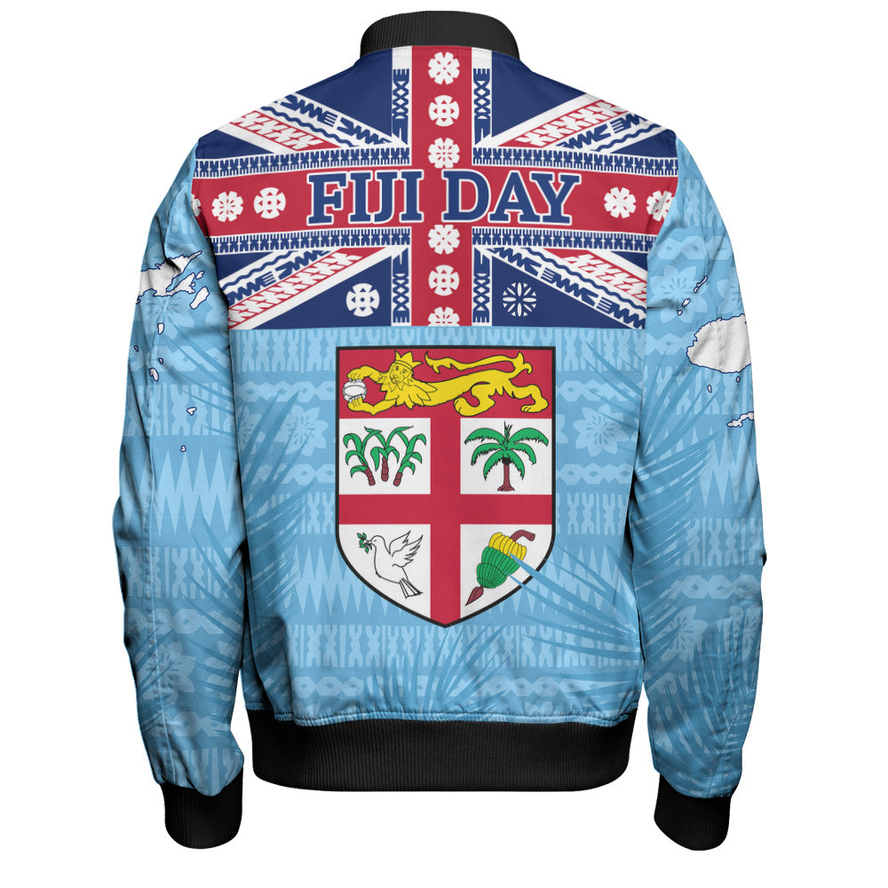 Fiji Bomber Jacket Fiji Day Island Crest Pride