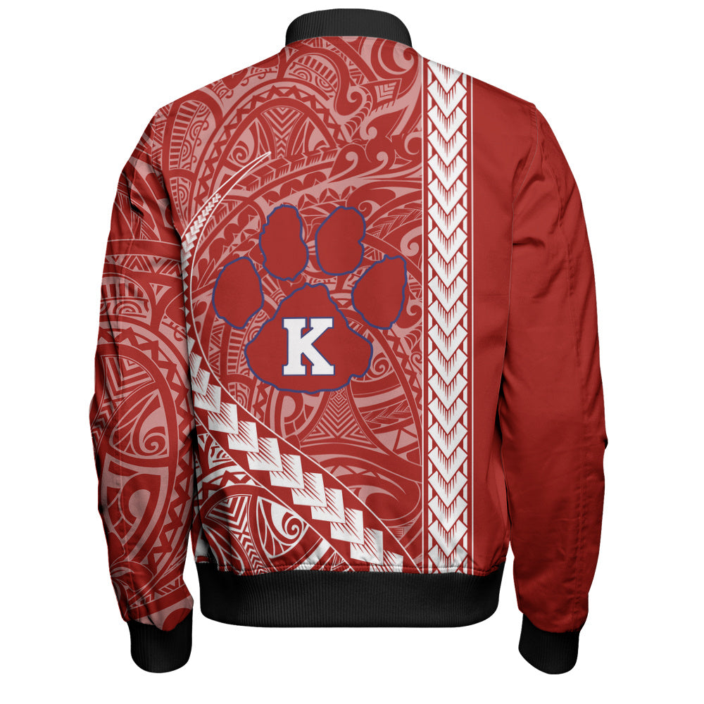 Keaʻau High School Bomber Jacket Tribal Polynesian Pride Style