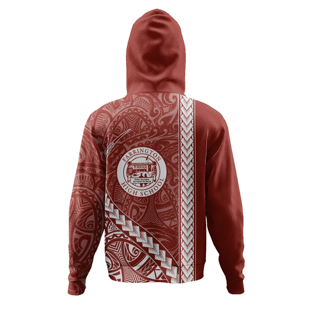 Farrington High School Hoodie Tribal Polynesian Pride Style