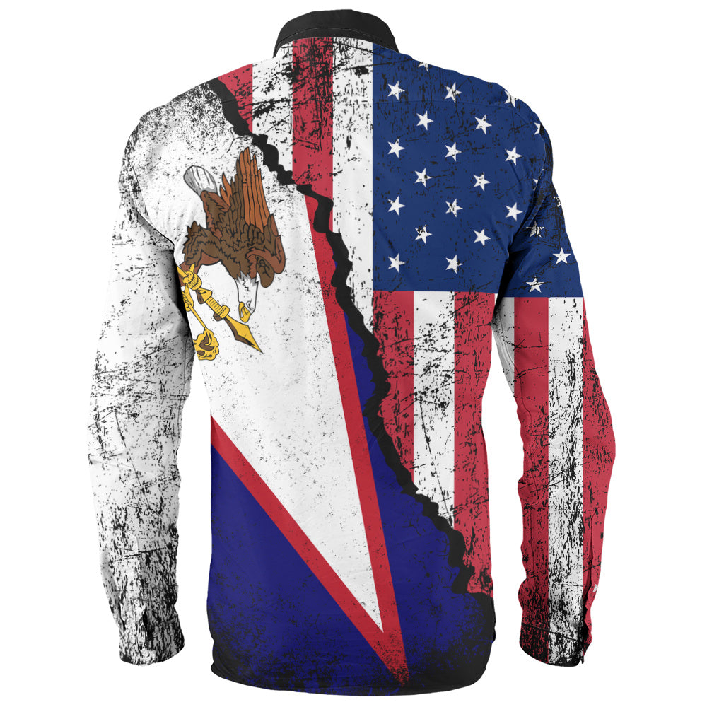 American Samoa Long Sleeve Shirt American Unity Style