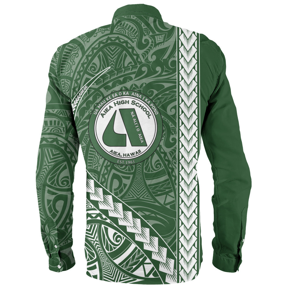 ʻAiea High School Long Sleeve Shirt Tribal Polynesian Pride Style